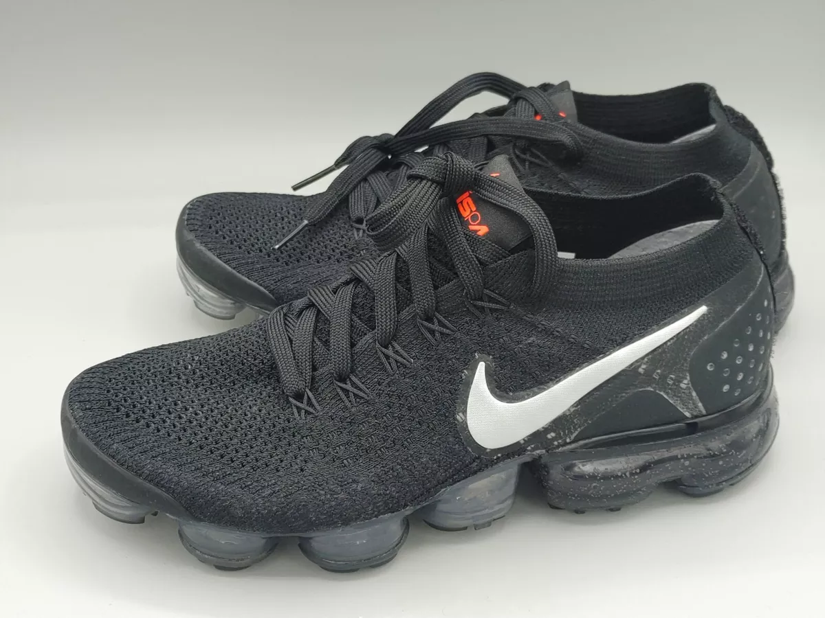 Air vapormax flyknit 2 black white  clearance and  metallic silver