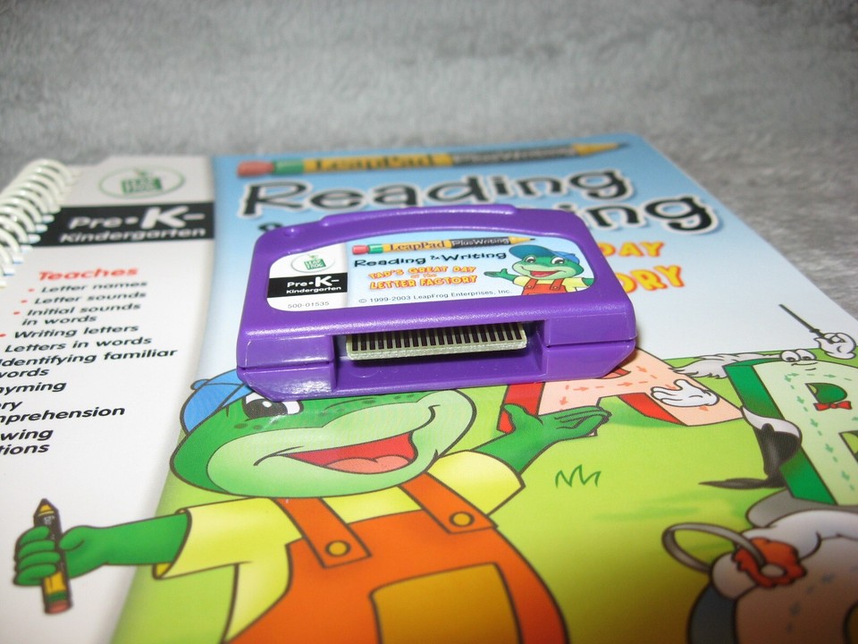 LeapPad Writing ~ Grade K ~ Tad's Day at Letter Factory Book ...