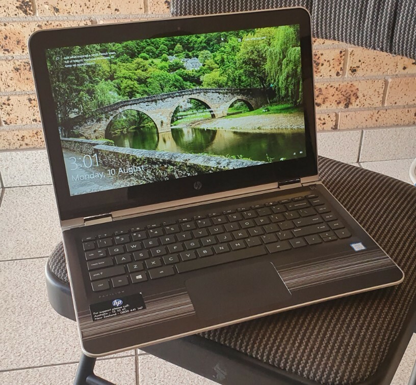 HP Pavilion x360 2X1 i3 7th Gen - 8GB - 128GB SSD - WINDOWS