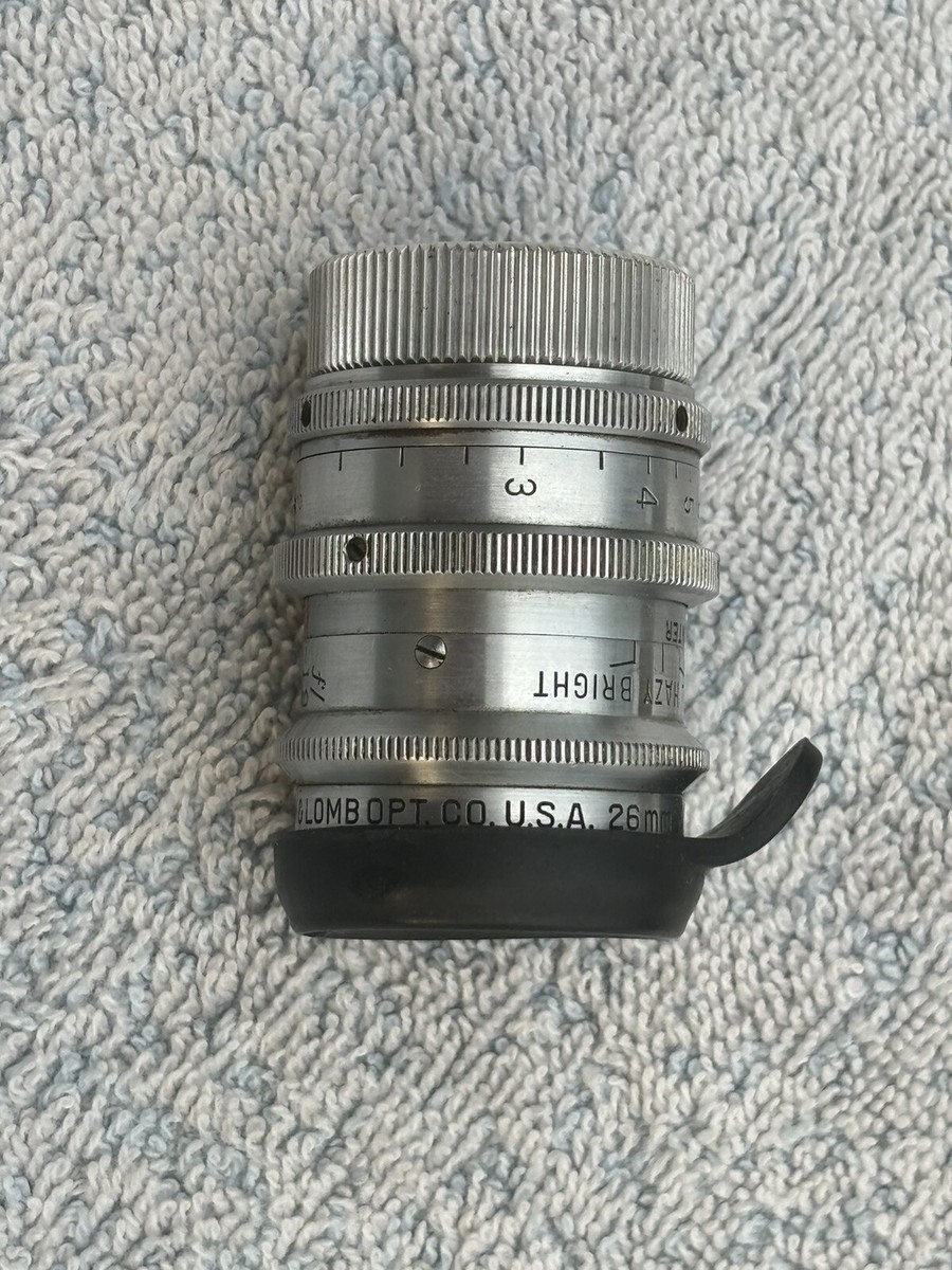 Bausch ＆ Lomb ANIMAR 25mm F1.9 C-mount Bausch-Lomb 26mm f1.9 Animar Balcote C mount #1 | eBay