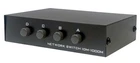 4-Way RJ45 Ethernet Switch Bi-Directional A/B Push Button Switching 1000 Mpbs