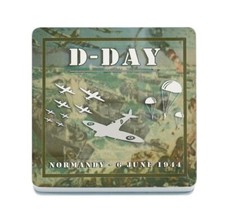 D-Day Photo Coaster