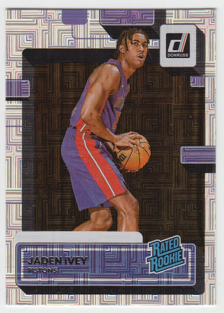 2022-23 Donruss Choice Jaden Ivey Rated Rookie #205 Silver Mojo Infinite RC