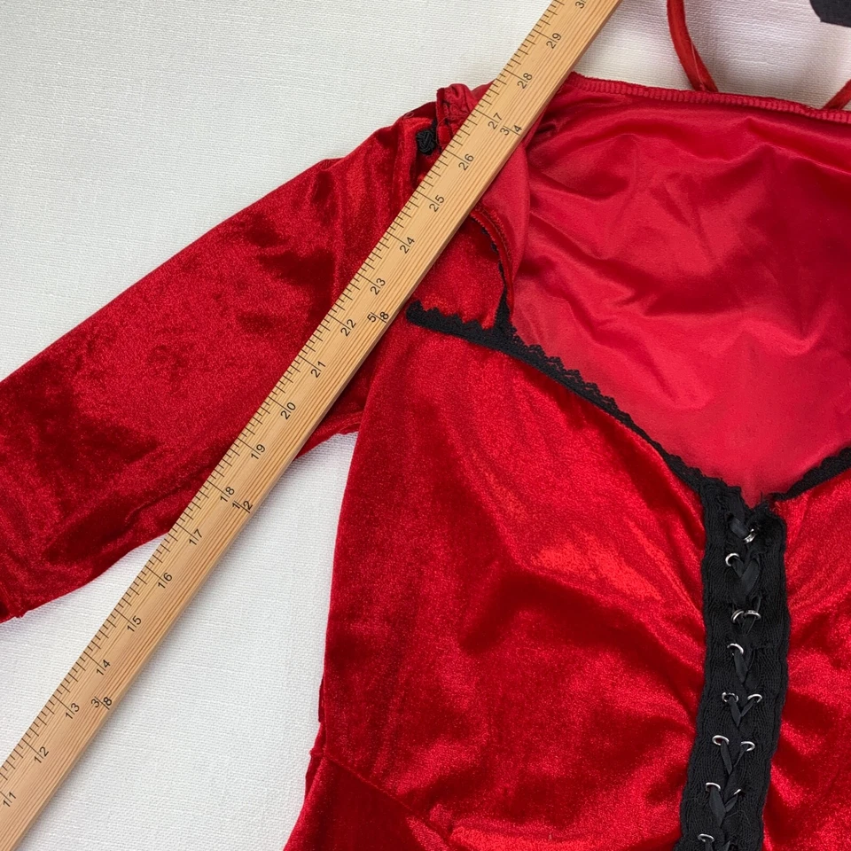 Disfraz Rubie's Mujer Diablo Dama Halloween Rojo Elástico Concepto Talla Única Foto 4 de 4