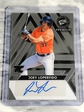 Joey Loperfido RC 2024 Leaf Press Pass Premium Rookie Auto 82/199 #BA-JL1 Astros