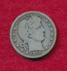 1915 BARBER SILVER QUARTER **NICELY CIRCULATED GOOD** FREE SHIPPING!!