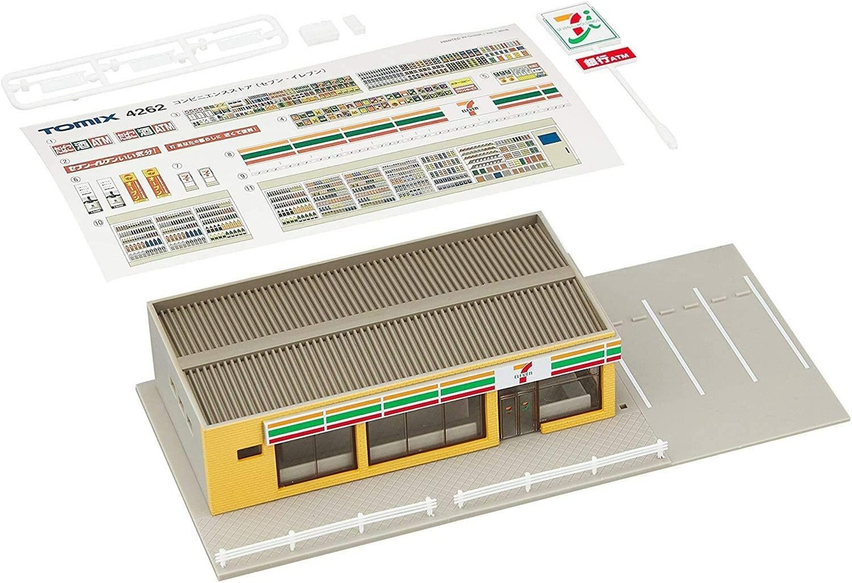 TOMIX N Gauge Japanese Convenience Store 7-Eleven 4262 Model