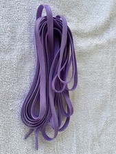 MOXI/RIEDELL PAIR OF DURABLE SPUN NYLON PREMIUM PURPLE ROLLERSKATE LACES 118" IN