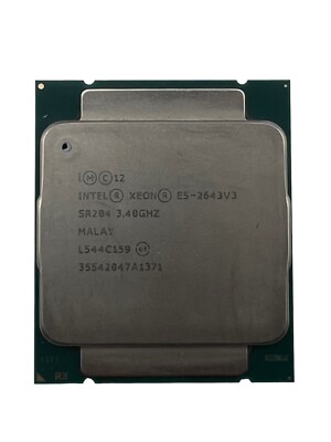 Intel Xeon E5-2643V3 3.40GHz 6-Core CPU Processor SR204 LGA2011 Socket