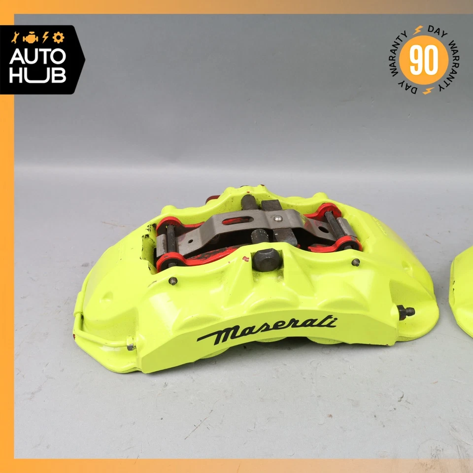 Juego de pinzas de freno delanteras izquierda y derecha Maserati GranTurismo S M145 OEM Foto 3 de 4