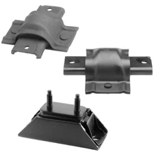 Front Left, Right Engine Mounts & Rear Trans Mount 3PCS For Ford F-250 1996 7.3L