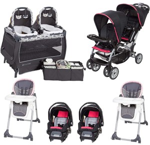 double stroller ebay