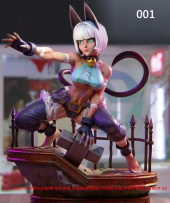 1/8 Scale Ms. Fortune 19cmH Unpainted Model Kit Garage Kit 3D Print Female 001