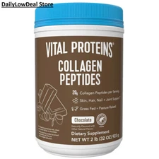 Vital Proteins Collagen Peptides Chocolate 32 oz FREE SHIPPING!!
