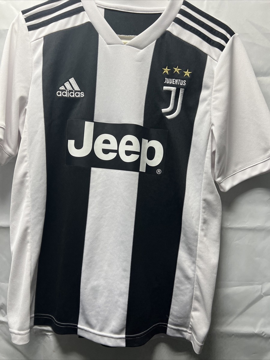 Juventus ユニフォームadidas 黒　Lサイズ adidas Juventus Authentic Home Jersey w/ Champions League +