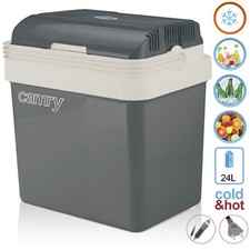 Nevera portátil eléctrica de viaje para coche, camping, 12V/230V, capacidad 21 L