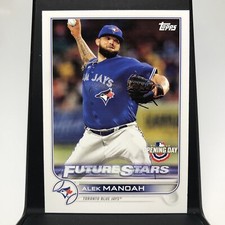 ALEK MANOAH 2022 OPENING DAY FUTURE STARS TORONTO BLUE JAYS #25 FS BASEBALL