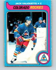 (HCW) 1979-80 O-Pee-Chee #229 Jack Valiquette  Colorado Rockies V18925