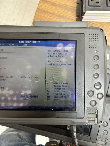 General Dynamics Itronix IX350 Duo Touch robuster Tablet PC Touchscreen Core Duo - Bild 3 von 19
