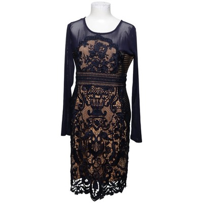 Dry Lake, Cocktailkleid, Größe: L, Nix Dress, Blau/Beige #Vnv