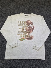 Vintage Space Jam Shirt 90's Size Youth Large Looney Tunes Taz