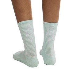 Free People Movement Last Lap Tube Socks White Pistachio One Size