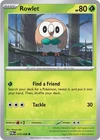 Rowlet 010/088 - Reverse Holofoil ME03 Perfect Order - Common