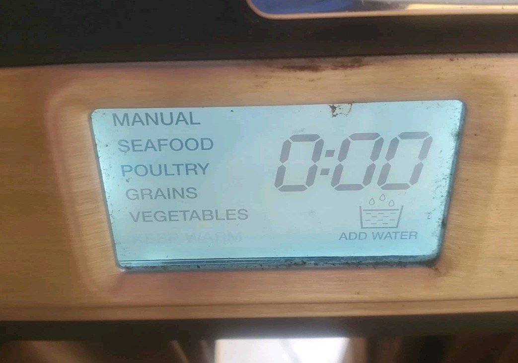 Cuisinart Cook Fresh Digital Glass Food Steamer STM-1000 Untested