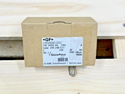 GF+ Georg Fischer PV94 PA/FKM 199.190.573 3/2-Wege Magnetventil 24V DC
