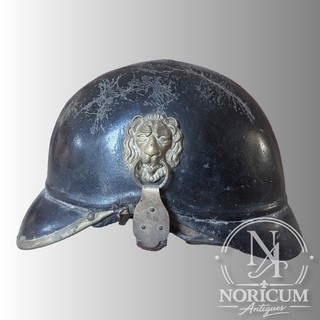 Feuerwehrhelm K.u.k Monarchie Ersatzteilspender inkomplett fire fighter kuk 1890