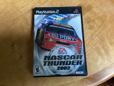Nascar Thunder 2002 - Sony PlayStation 2 Complete In Box Tested