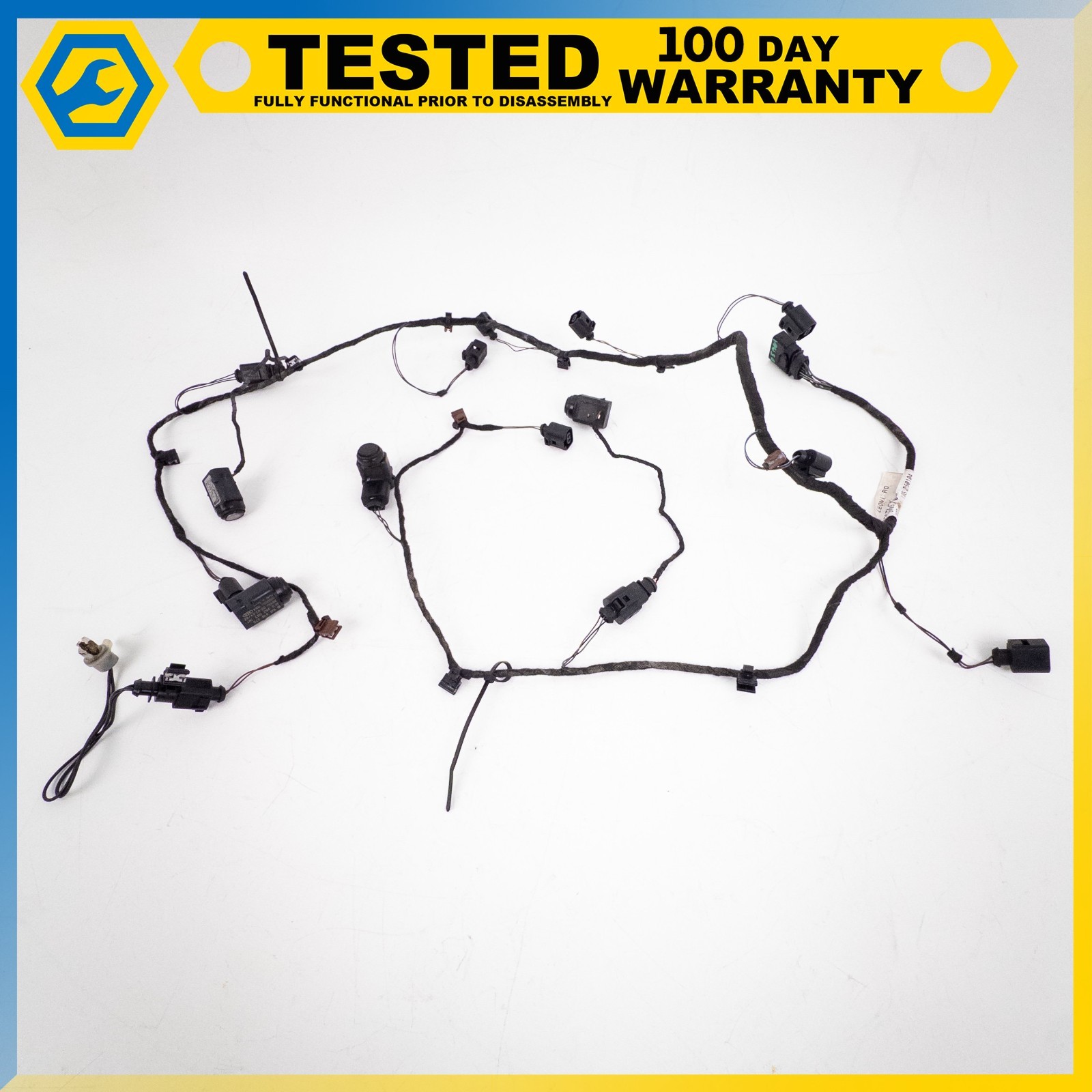03-10 BENTLEY CONTINENTAL GT REAR BUMPER PARKING SENSOR WIRE HARNESS OEM