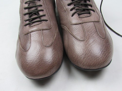 New Vandel Iconic Taupe Brown Leather Driving Shoes Sz 44 / 10.5 US Spain Made - Picture 5 of 16