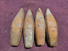 4 Vintage 1937 Chevy Front Rear Bumper Guards Master Deluxe Oem Bumperettes