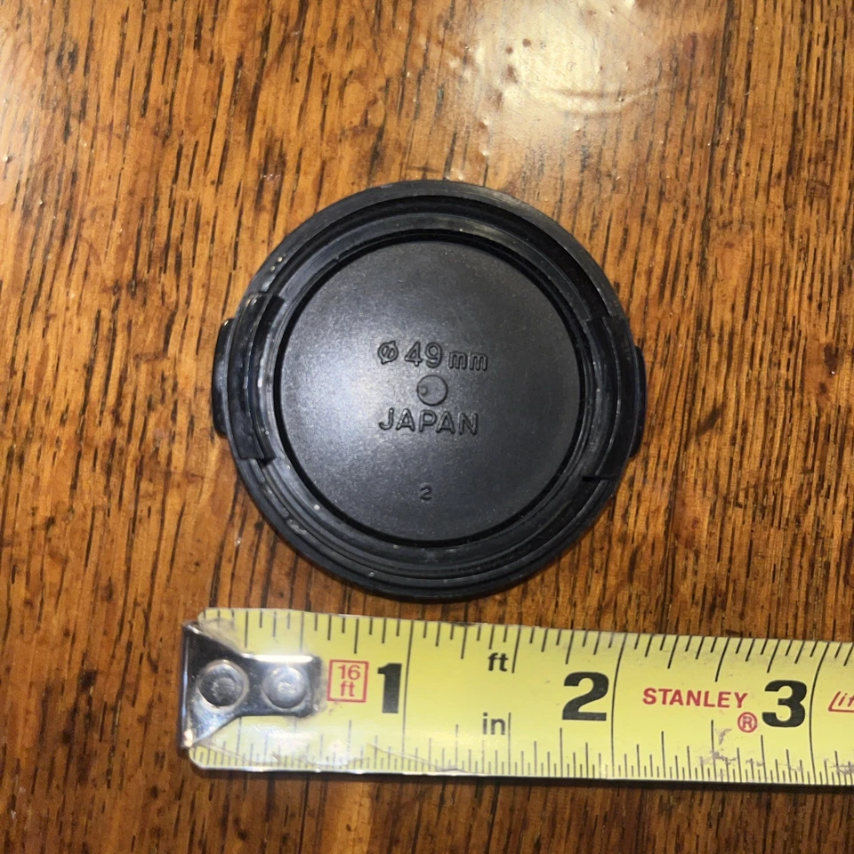 Minolta Camera Lens Cap 49 MM Spring Loaded Cap - Image 3 of 4