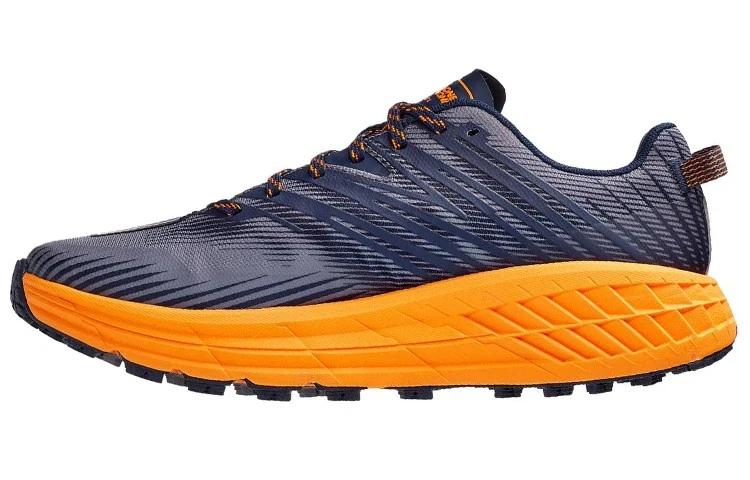 Hoka One One HOKA Speedgoat 4 Black Iris Bright Marigold for sale