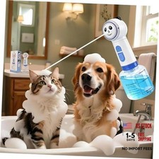 Magnetic Dog Cat Bath Dispenser with Electric Foaming - Newly Upgraded
