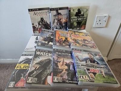 13x Spiele Set Bundle PS3 - Call Of Duty, Assassins | NTSC-J Japanisch | UK Verkäufer