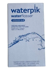 Waterpik Cordless Advanced 2.0 Rechargeable Water Flosser WP-583CD - Blue