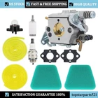 Carburetor Kit For Poulan Pro 42cc PP220 PP221LE PP260 PP260LE Chainsaw WT-89 US