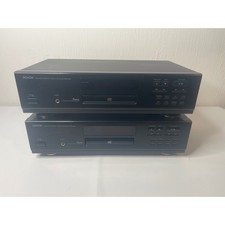 2 Denon DCD-425 Compact Disc Player Black Vintage Home Audio CD Hi-Fi AS-IS