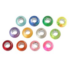 Beading Jewelry Sets with Assorted Color Durable Acrylic Beads for Craft Making