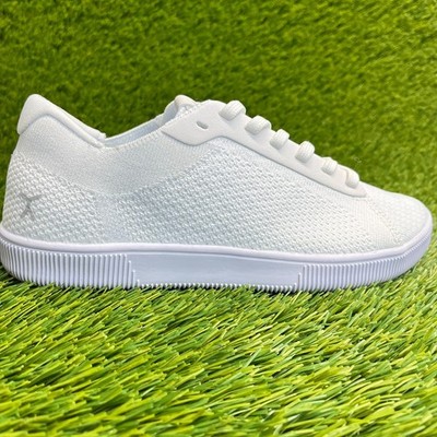 Flux Adapt Trainer White Womens Size 6.5 Athletic Walking Knit Shoes Sneakers