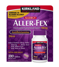 Fast-Acting Antihistamine  Indoor  Outdoor Allergy Relief  Compare Allegra