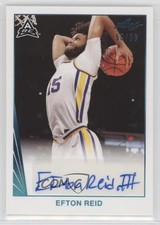 2021-22 Leaf Memories 1990 Base Platinum 58/99 Efton Reid #BA-ER1 Auto 0a17