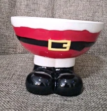 Santa's Belly Pants Bowl by Sleigh Bell Bistro Food Safe