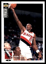 Clyde Drexler 1994-95 Collector's Choice  #22 Trail Blazers NBA READ FREE SHIP
