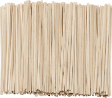  1000 Count 5.5 Inch Wooden Coffee Stirrers - Wood Stir Sticks Biodegradable Ec