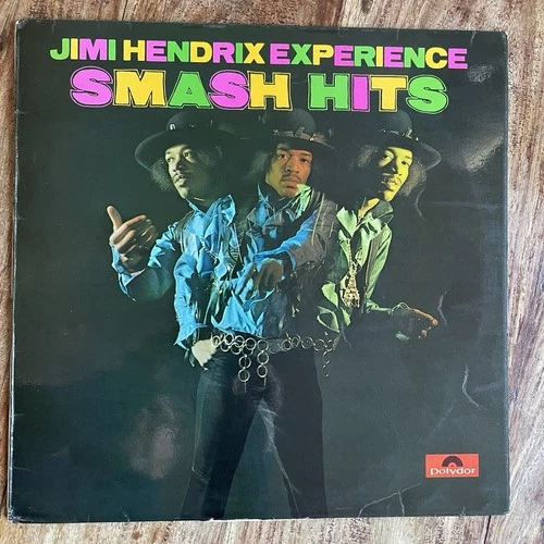 JIMI HENDRIX EXPERIENCE - SMASH HITS   VG+/EX+ VINYL LP / FIRST PRESSING