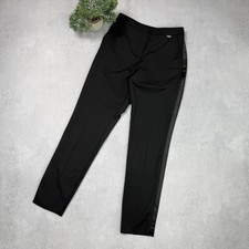Jermyn Street Design Women Pants Chanel Dress Trousers Size UK 10 Black